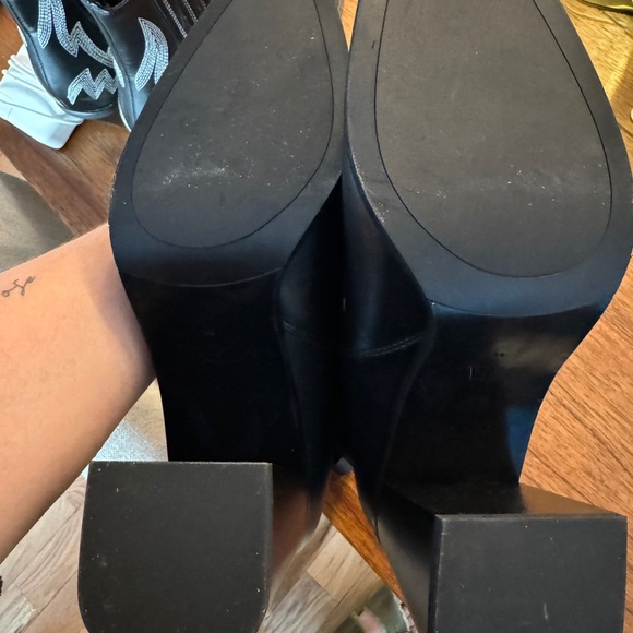 Zara Black Ankle Boots - Picture 7 of 7